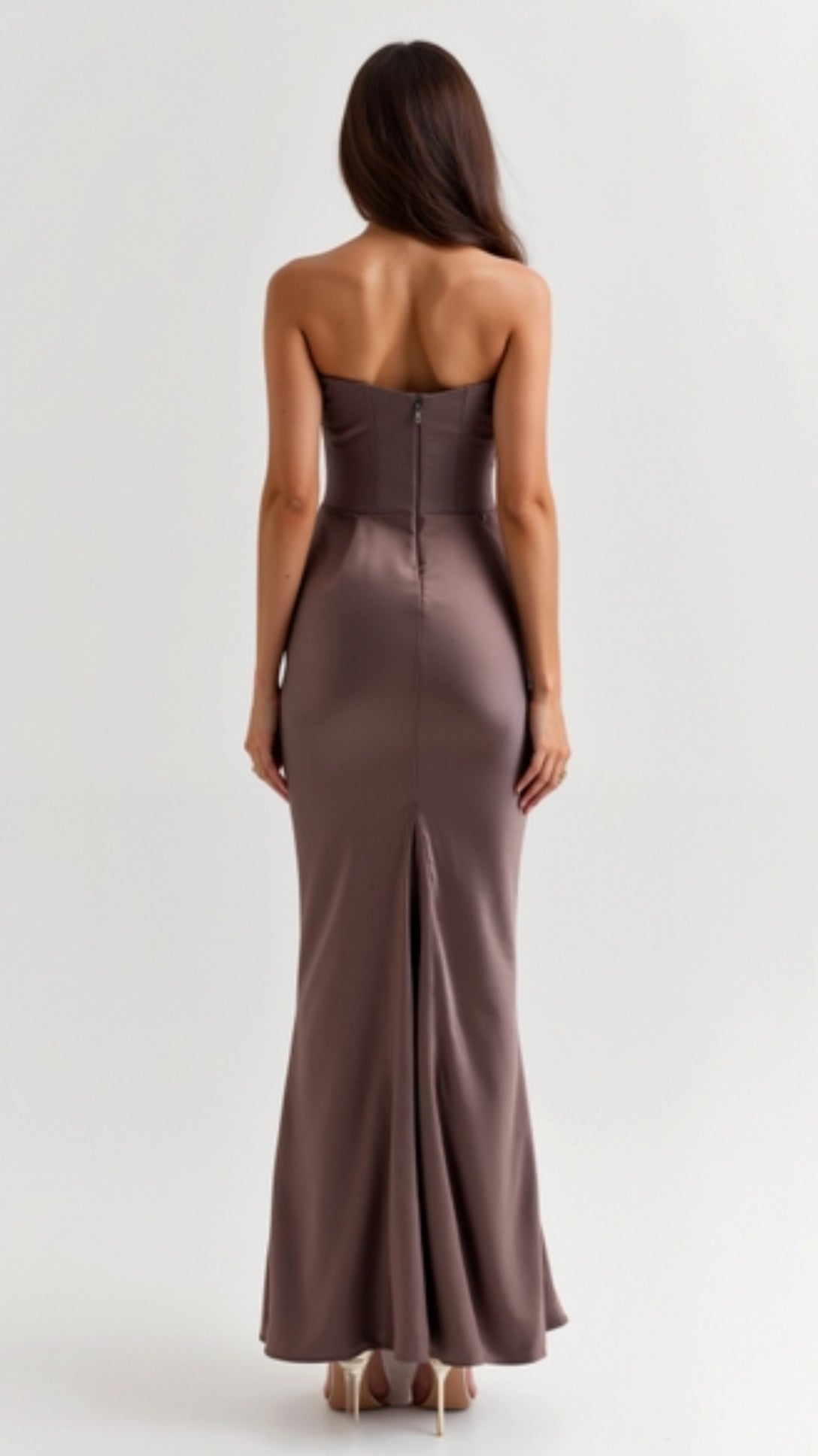 Fleur | Elegant Women’s Column Maxi Dress for Wedding Guests