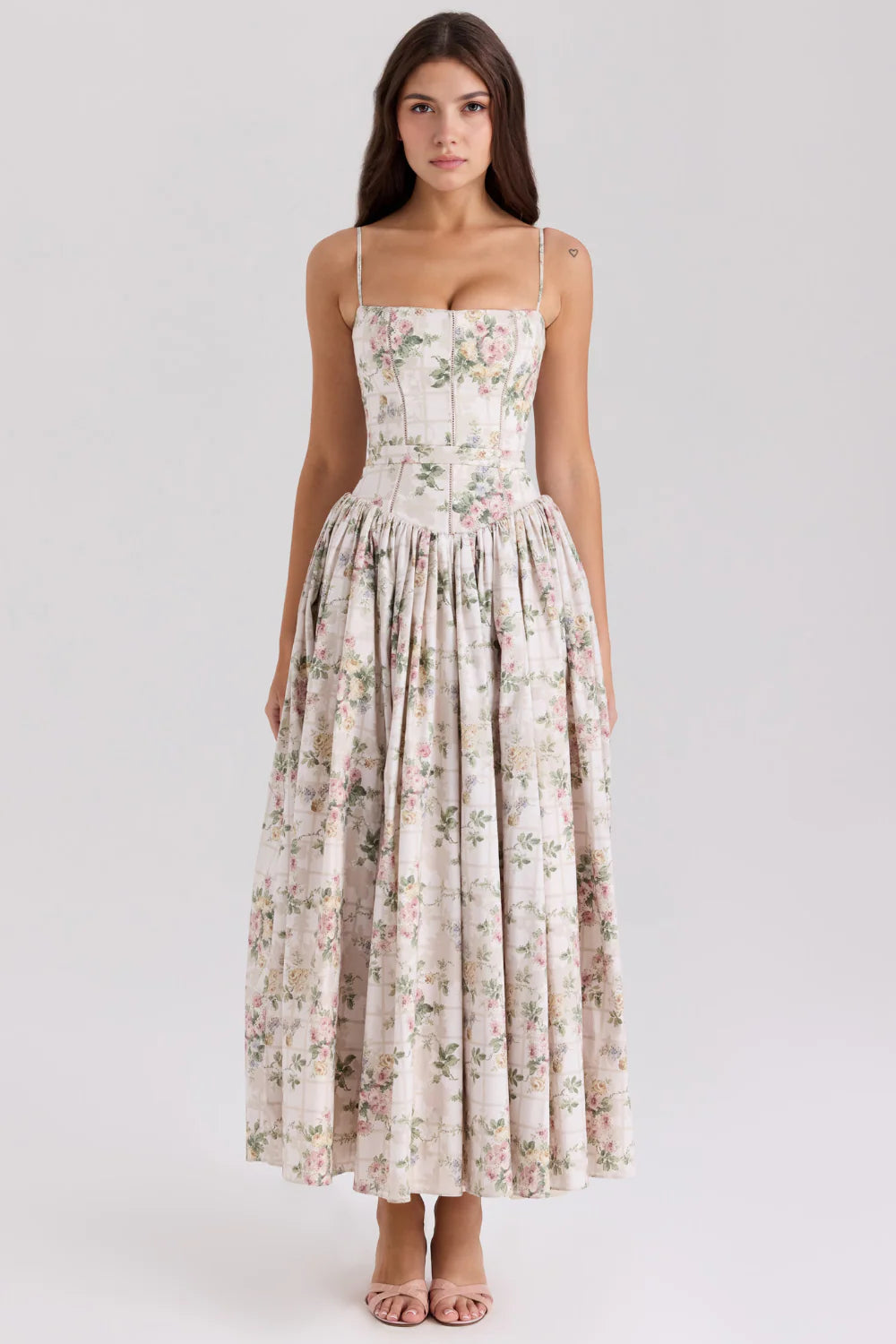 Gisèle Women’s Maxi Dress | Shaping Effect | Floral Print
