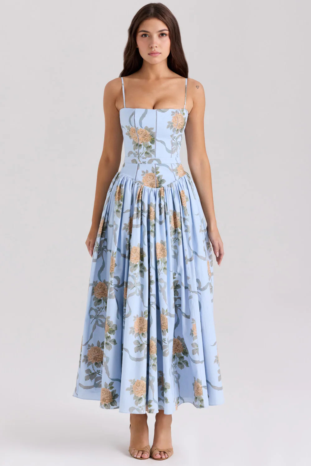 Gisèle Women’s Maxi Dress | Shaping Effect | Floral Print