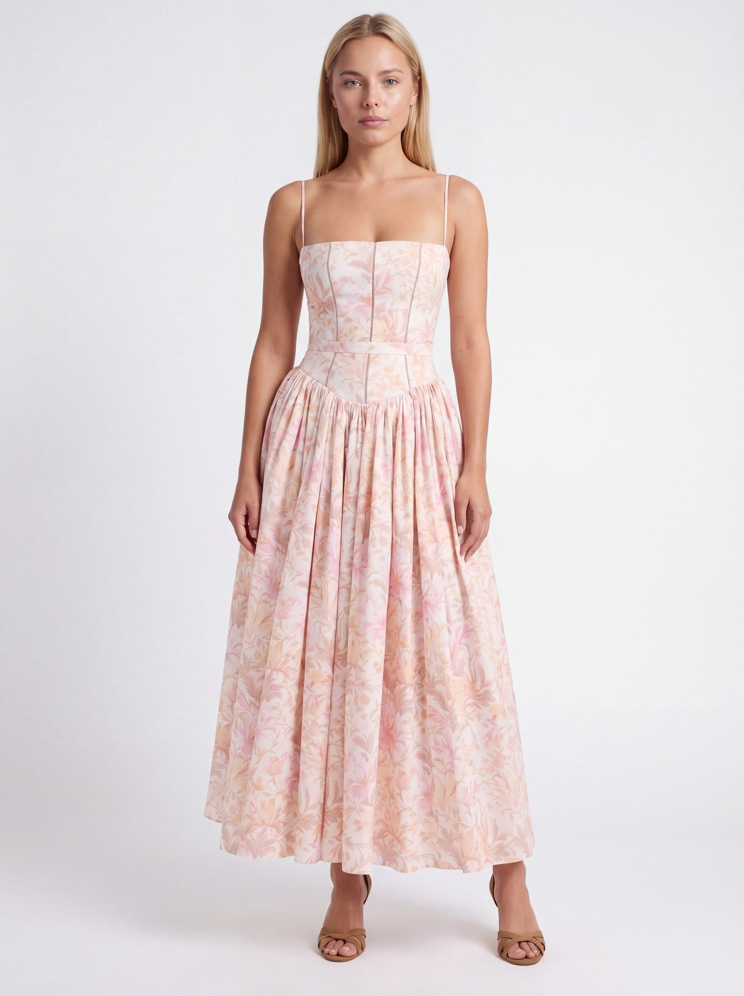 Gisèle Women’s Maxi Dress | Shaping Effect | Floral Print