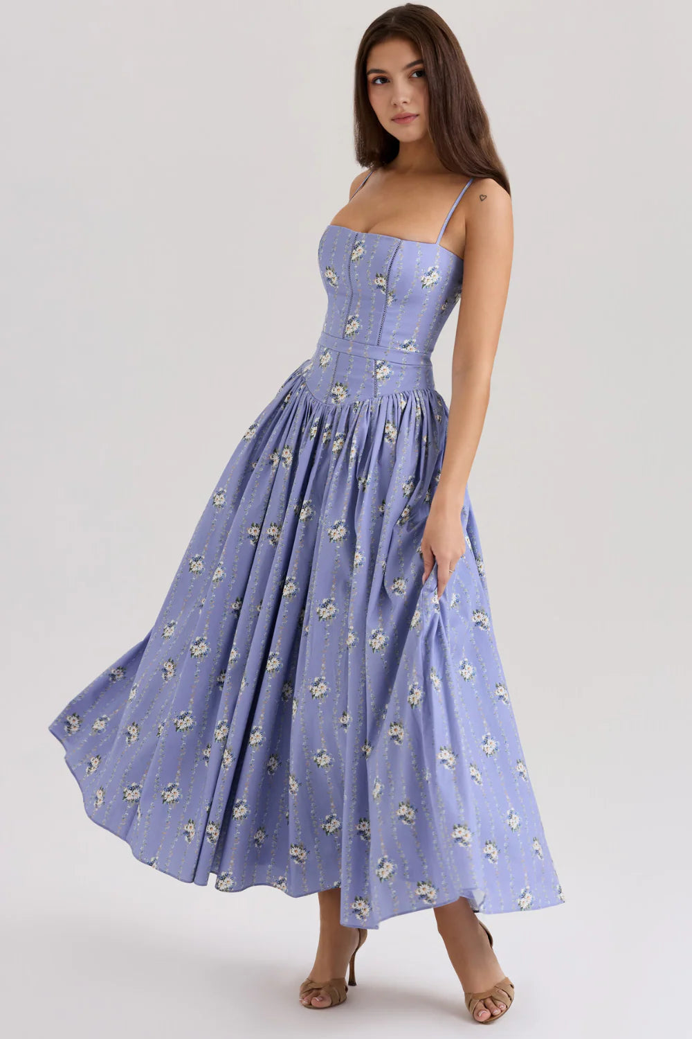 Gisèle Women’s Maxi Dress | Shaping Effect | Floral Print