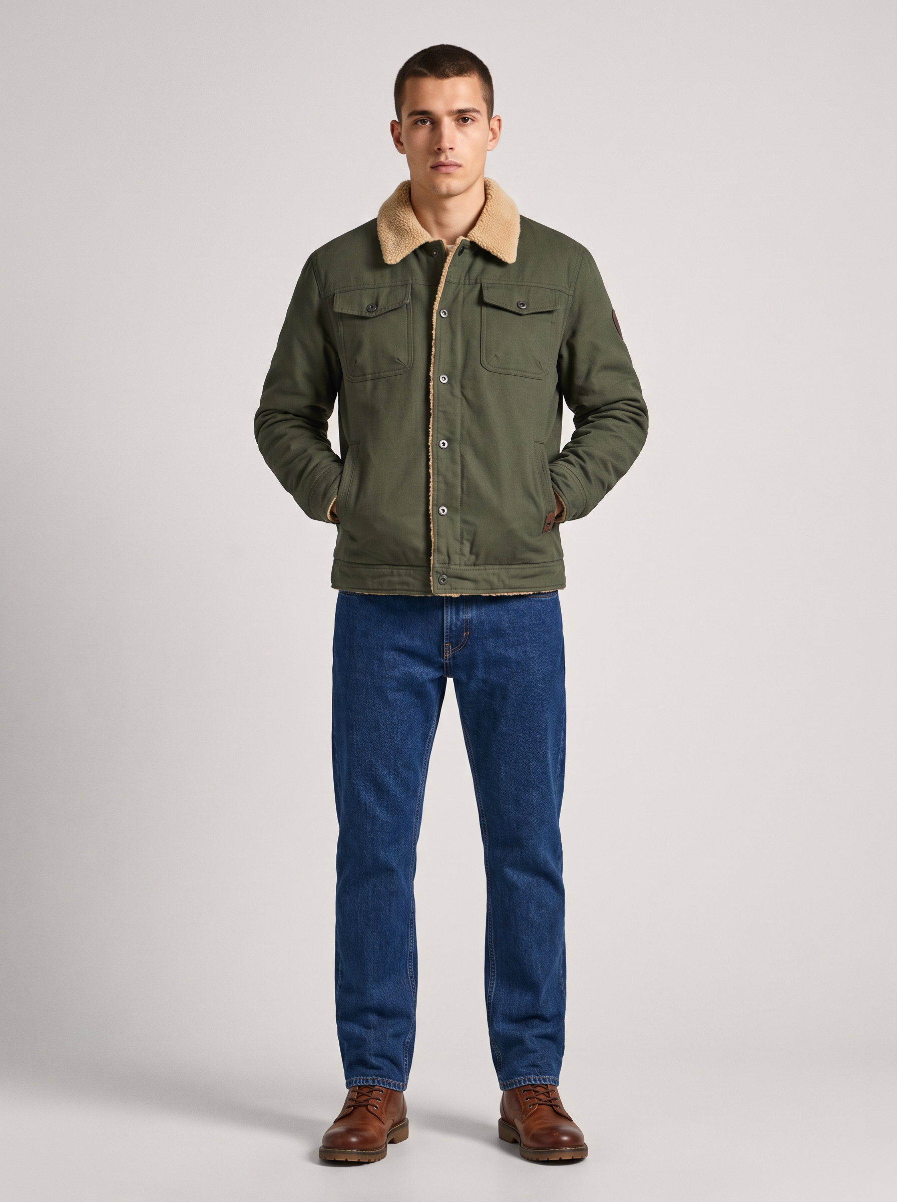Garrison | Men's Military Cargo Pocket Jacket
