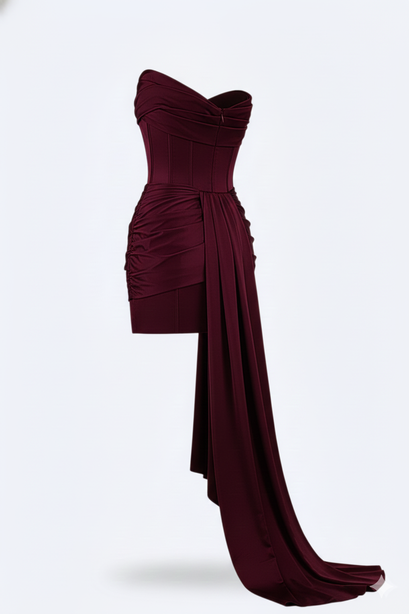 Diavanta's Fashion Elegant Women’s Short Evening Dress