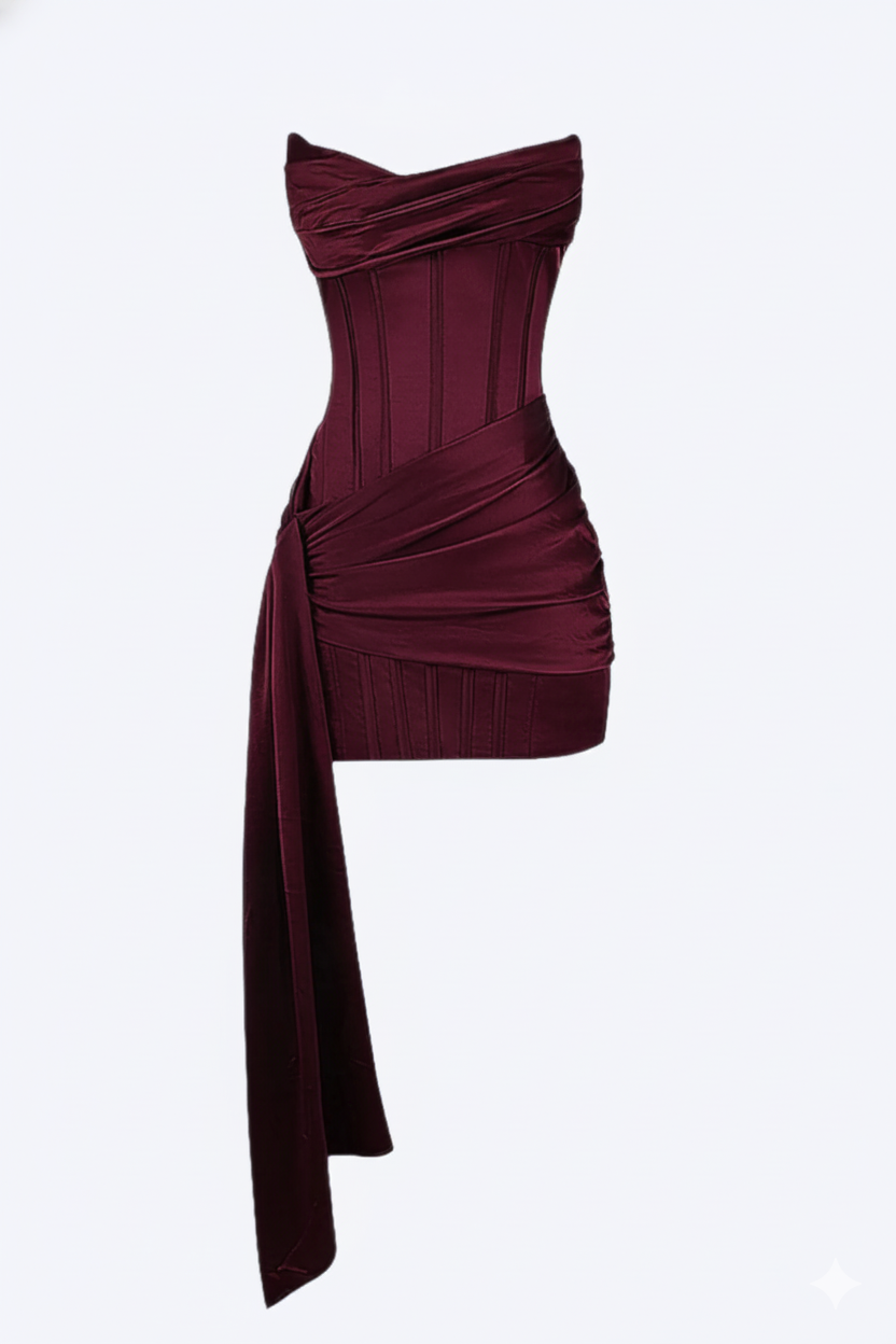 Diavanta's Fashion Elegant Women’s Short Evening Dress
