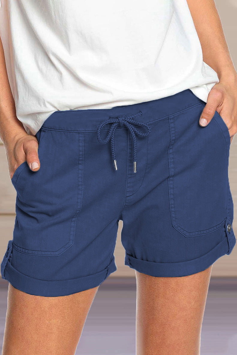 Heleen | Relaxed Women’s Shorts with Adjustable Drawstring