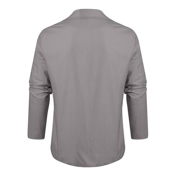 Men's Casual Shirt with Low Turn-Down Collar