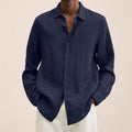 Jasper | Classic Men's Long Sleeve Shirt for Summer Style