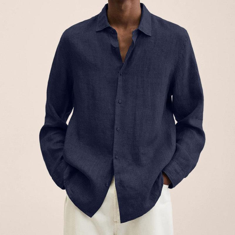 Jasper | Classic Men's Long Sleeve Shirt for Summer Style