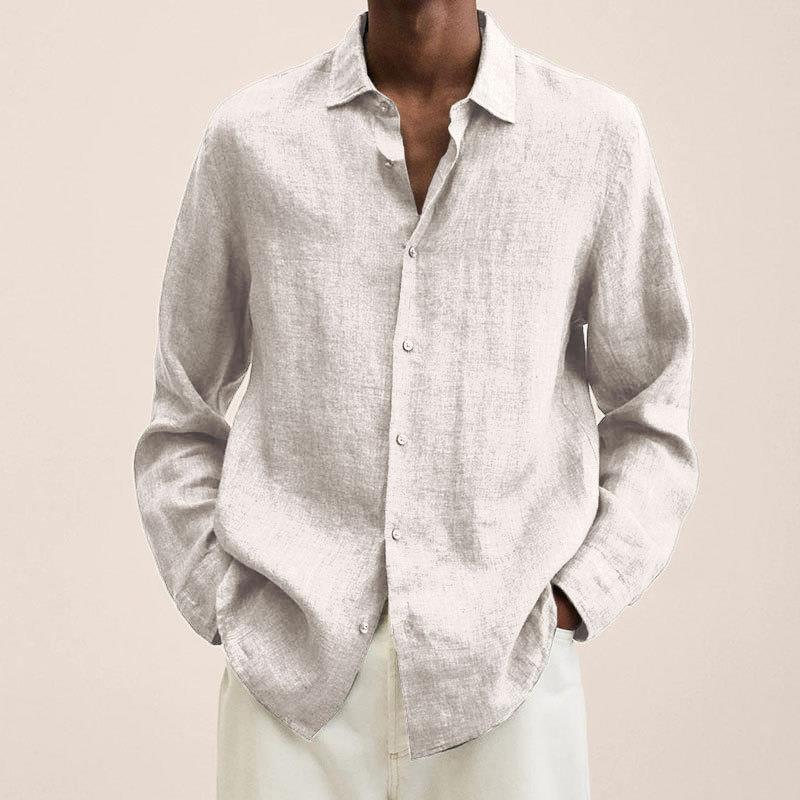 Jasper | Classic Men's Long Sleeve Shirt for Summer Style