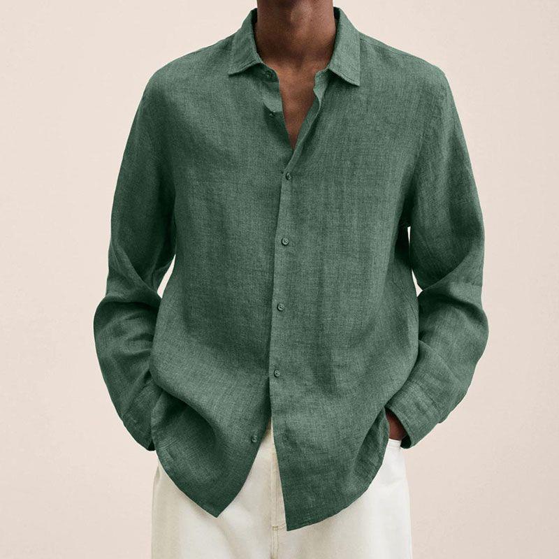 Jasper | Classic Men's Long Sleeve Shirt for Summer Style