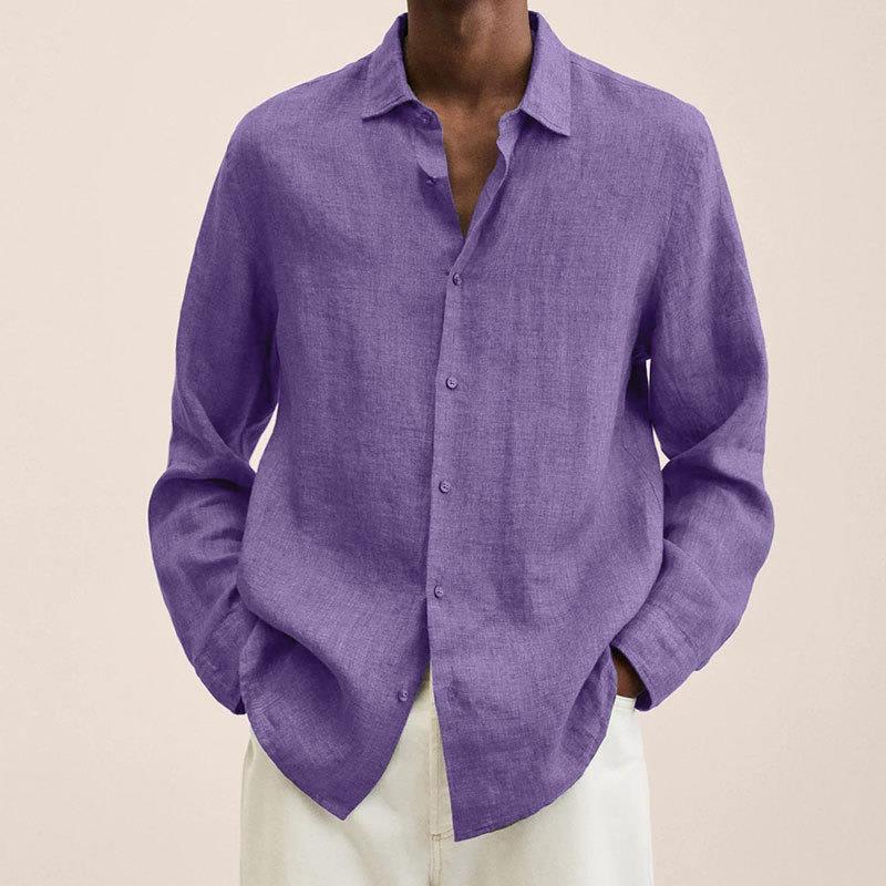 Jasper | Classic Men's Long Sleeve Shirt for Summer Style