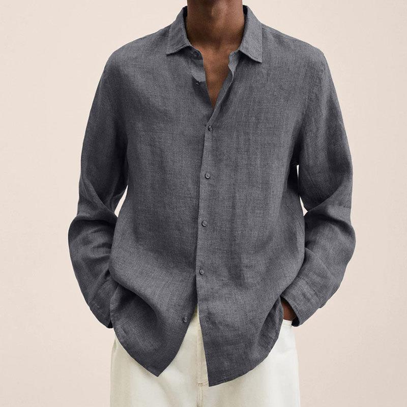 Jasper | Classic Men's Long Sleeve Shirt for Summer Style