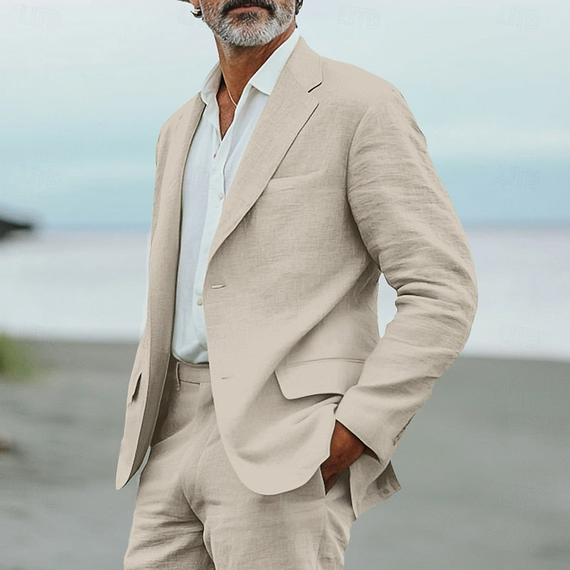 Marcus | Men's Two-Piece Summer Suit Set