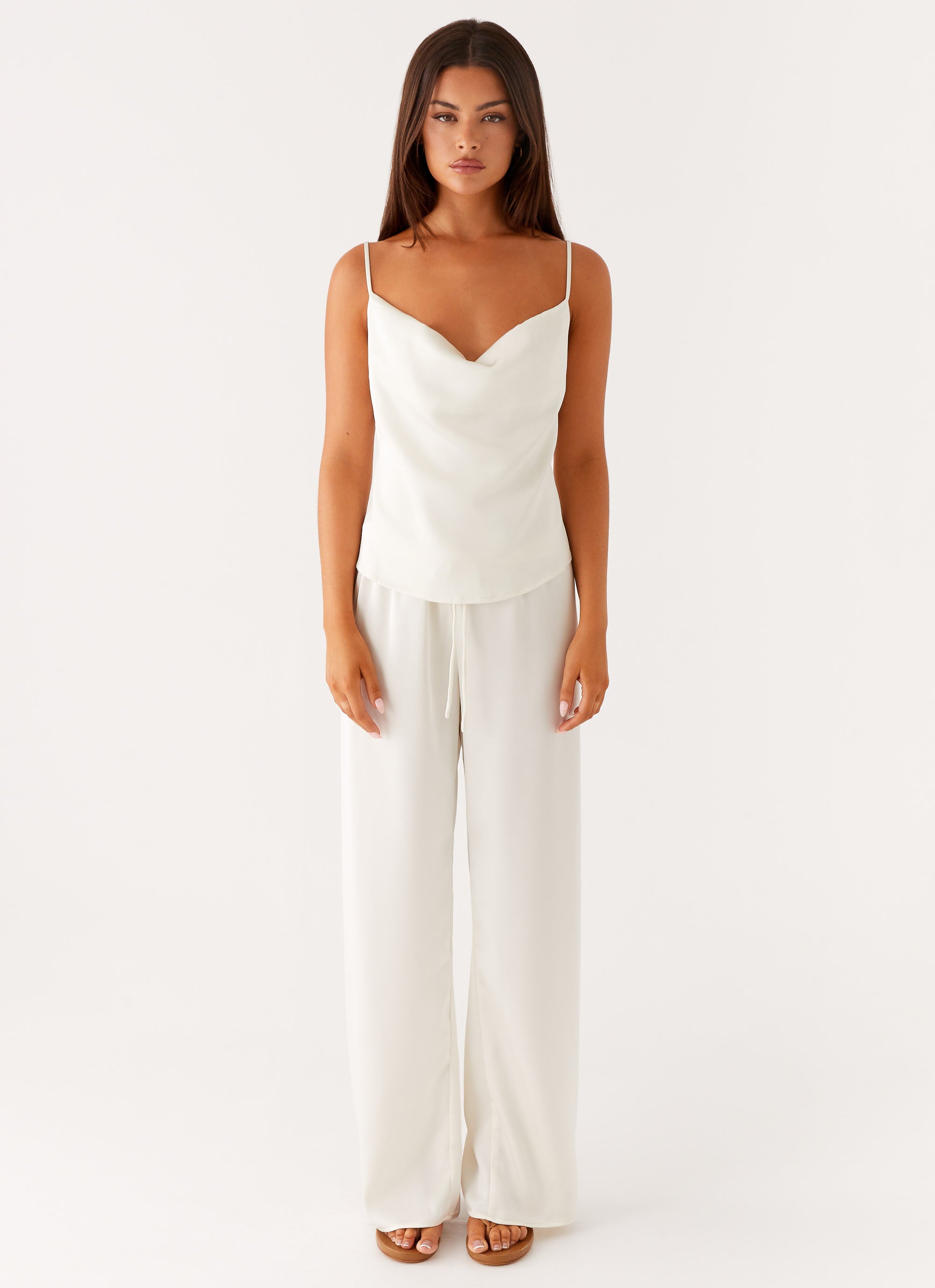 Lorelei White Top – Elegant Drape