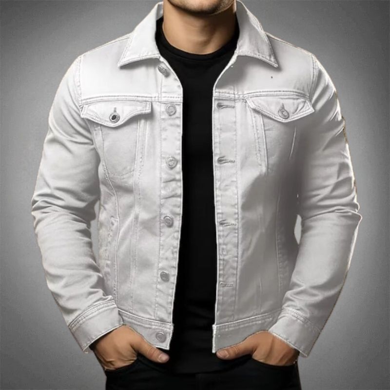 Lars | Men's Classic Collar Denim Jacket
