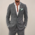 Lennart | Men's Two-Piece Single-Breasted Suit for Summer