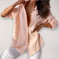 Lina | Women's Roll-Up Button Shirt for Summer Style