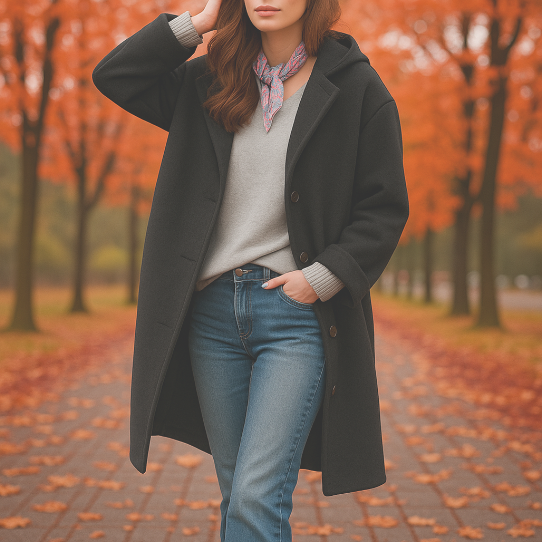 Liora™ | Cozy Oversized Wool Jacket