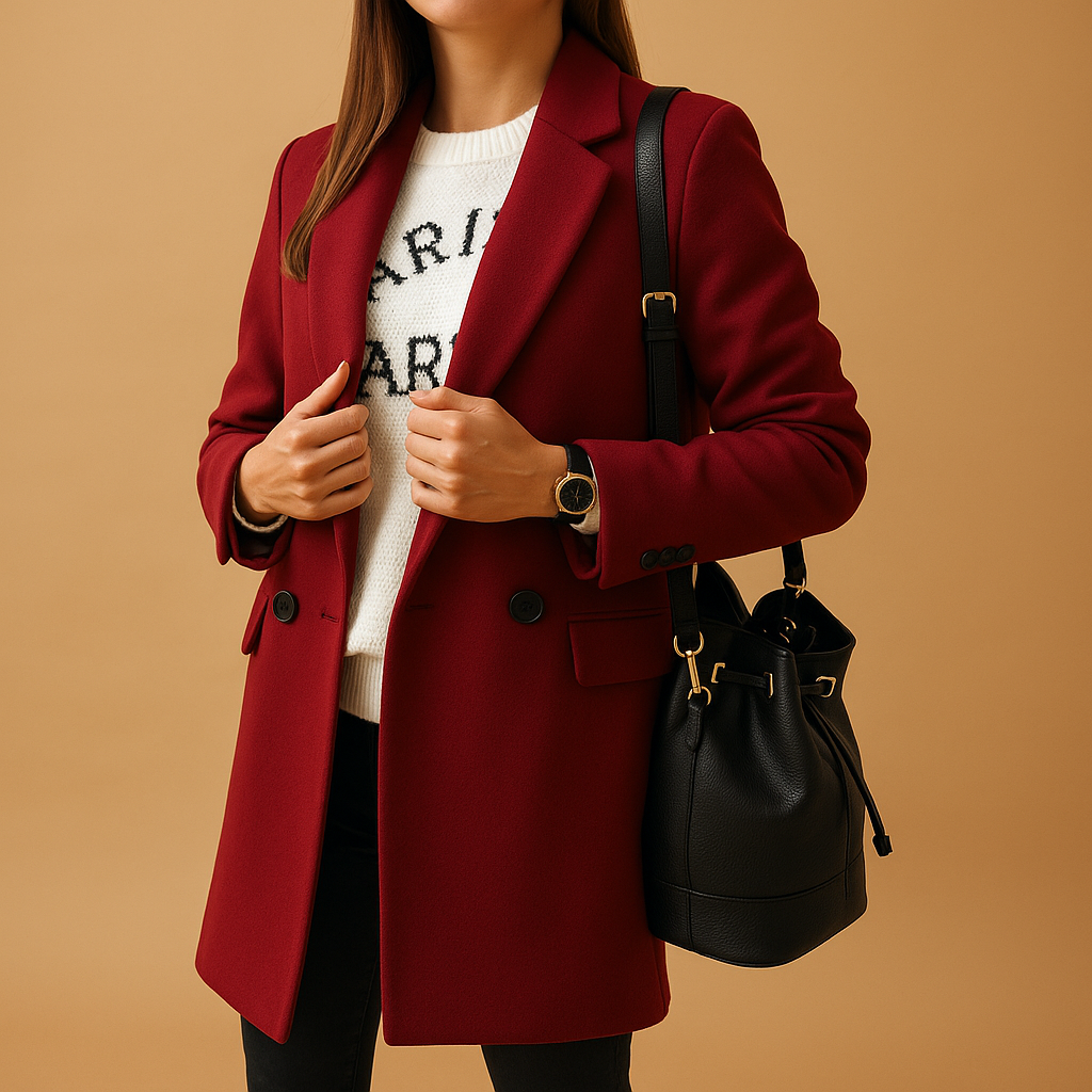 Long Loose Fit Winter Jacket for Women with Practical Pockets 1