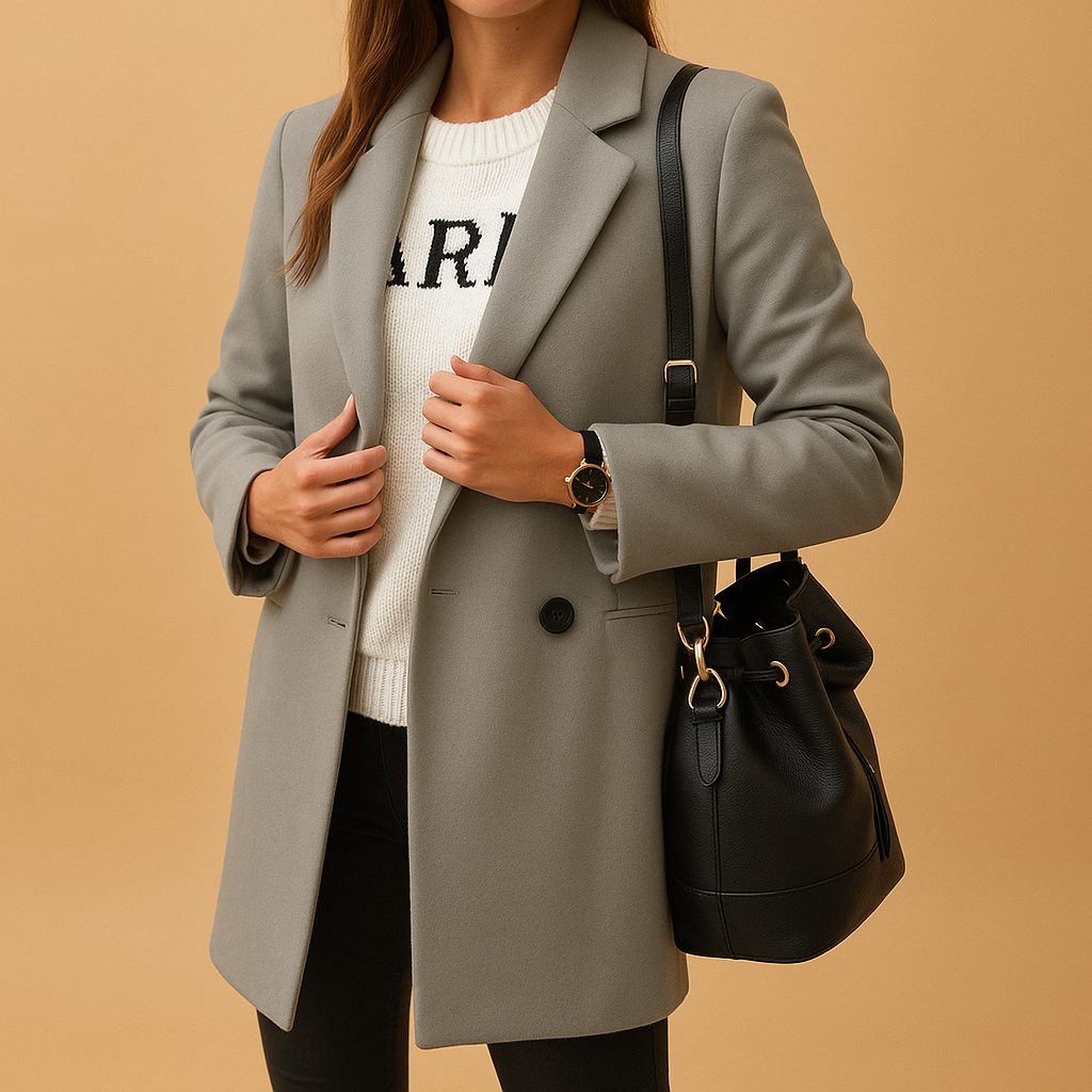 Long Loose Fit Winter Jacket for Women with Practical Pockets 3