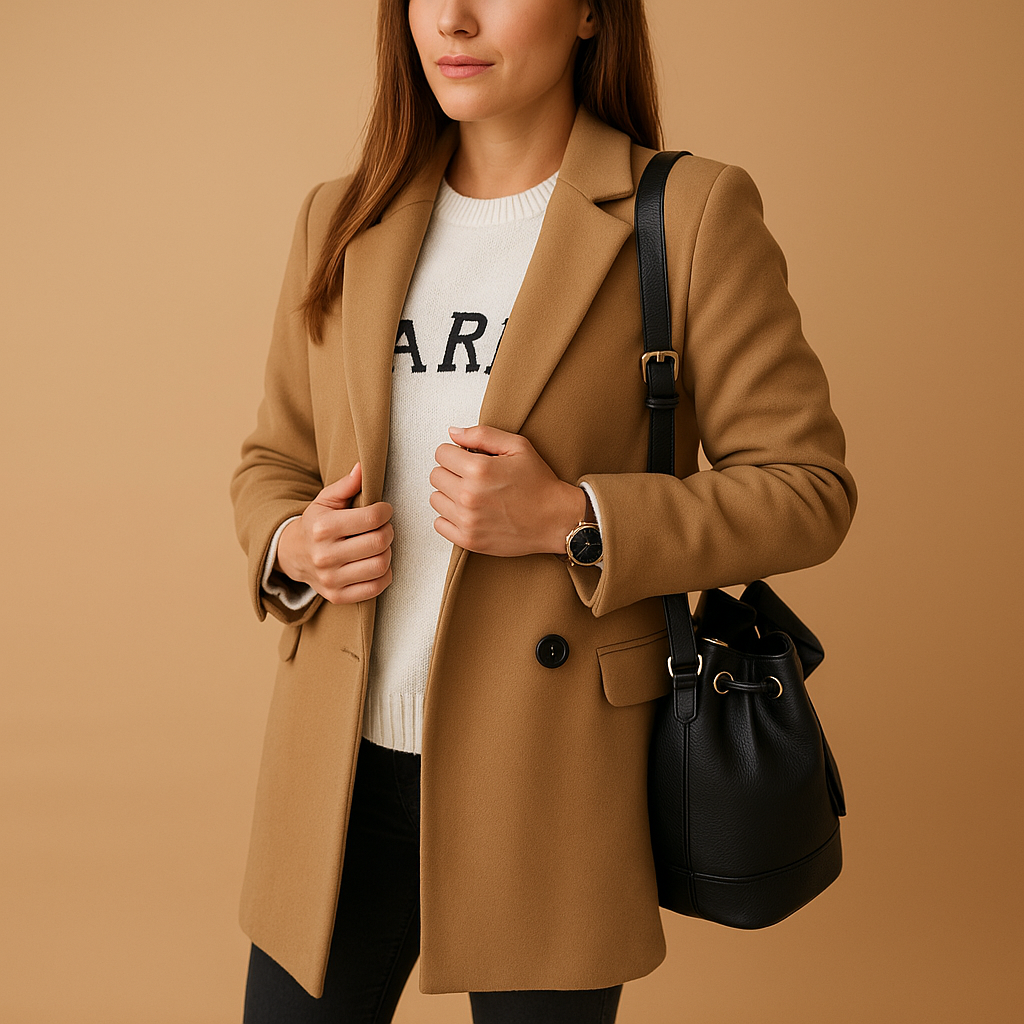 Long Loose Fit Winter Jacket for Women with Practical Pockets 4
