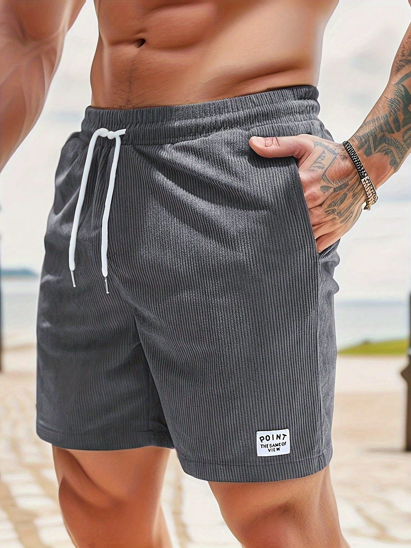 Wayne | Men's Casual Drawstring Shorts for Summer Comfort