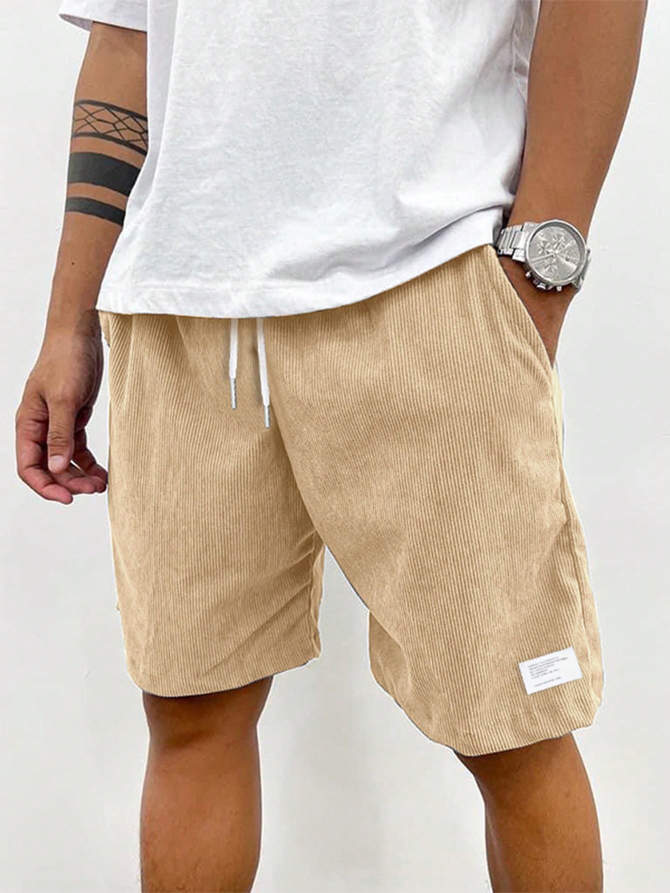 Wayne | Men's Casual Drawstring Shorts for Summer Comfort