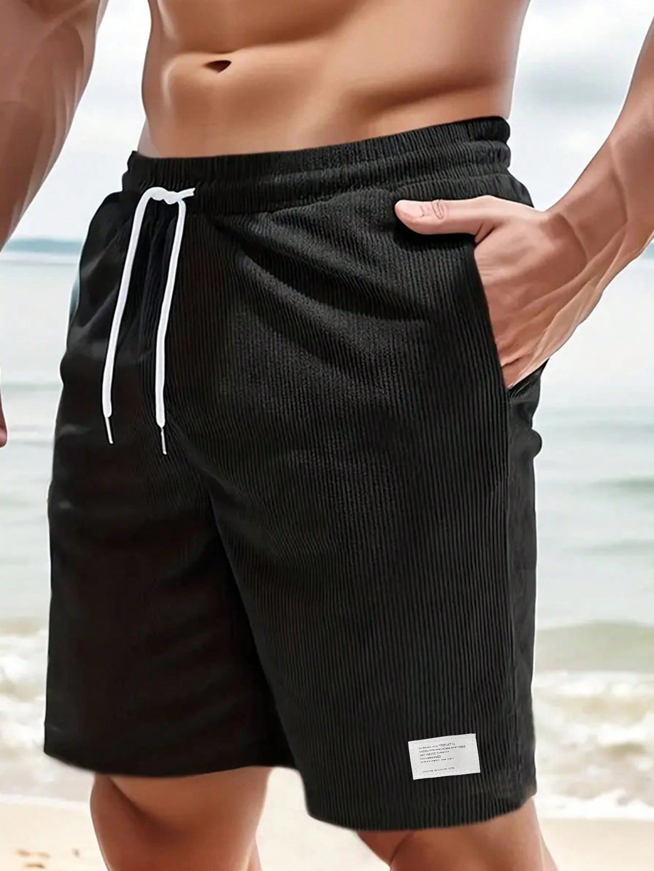 Wayne | Men's Casual Drawstring Shorts for Summer Comfort