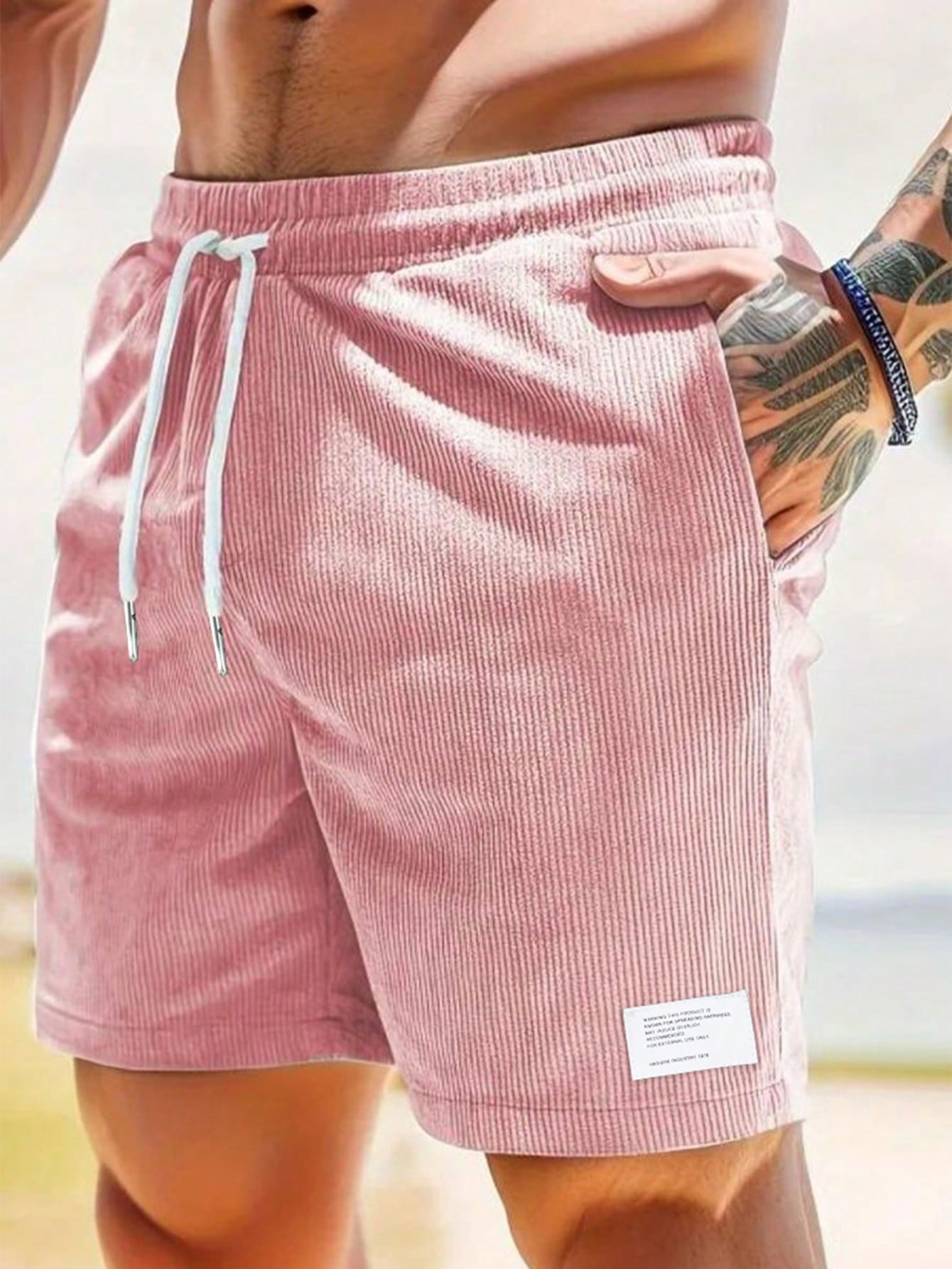 Wayne | Men's Casual Drawstring Shorts for Summer Comfort