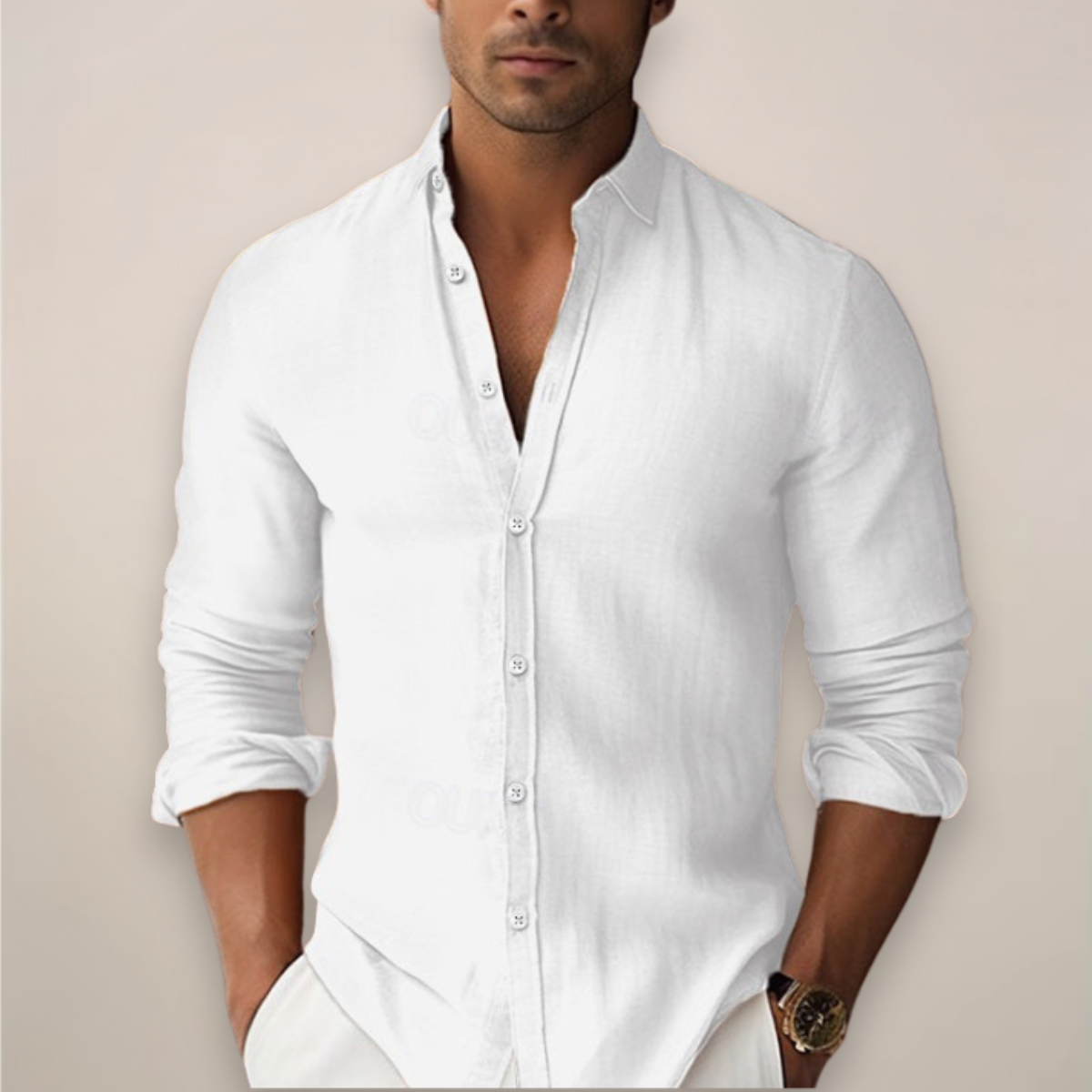 Luca | Casual Button-Up Summer Shirt for Men