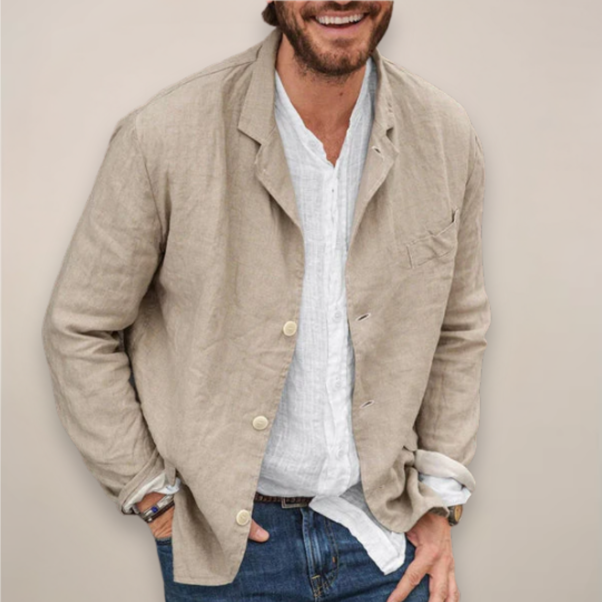 Jude | Men's Relaxed Fit Blazer for Summer