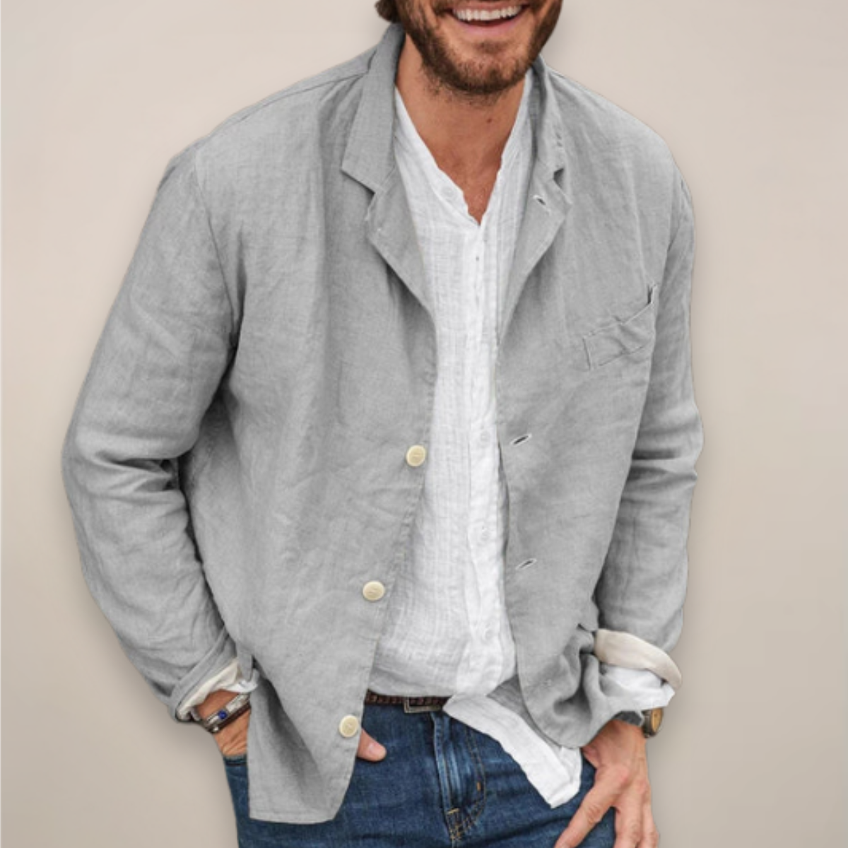 Jude | Men's Relaxed Fit Blazer for Summer