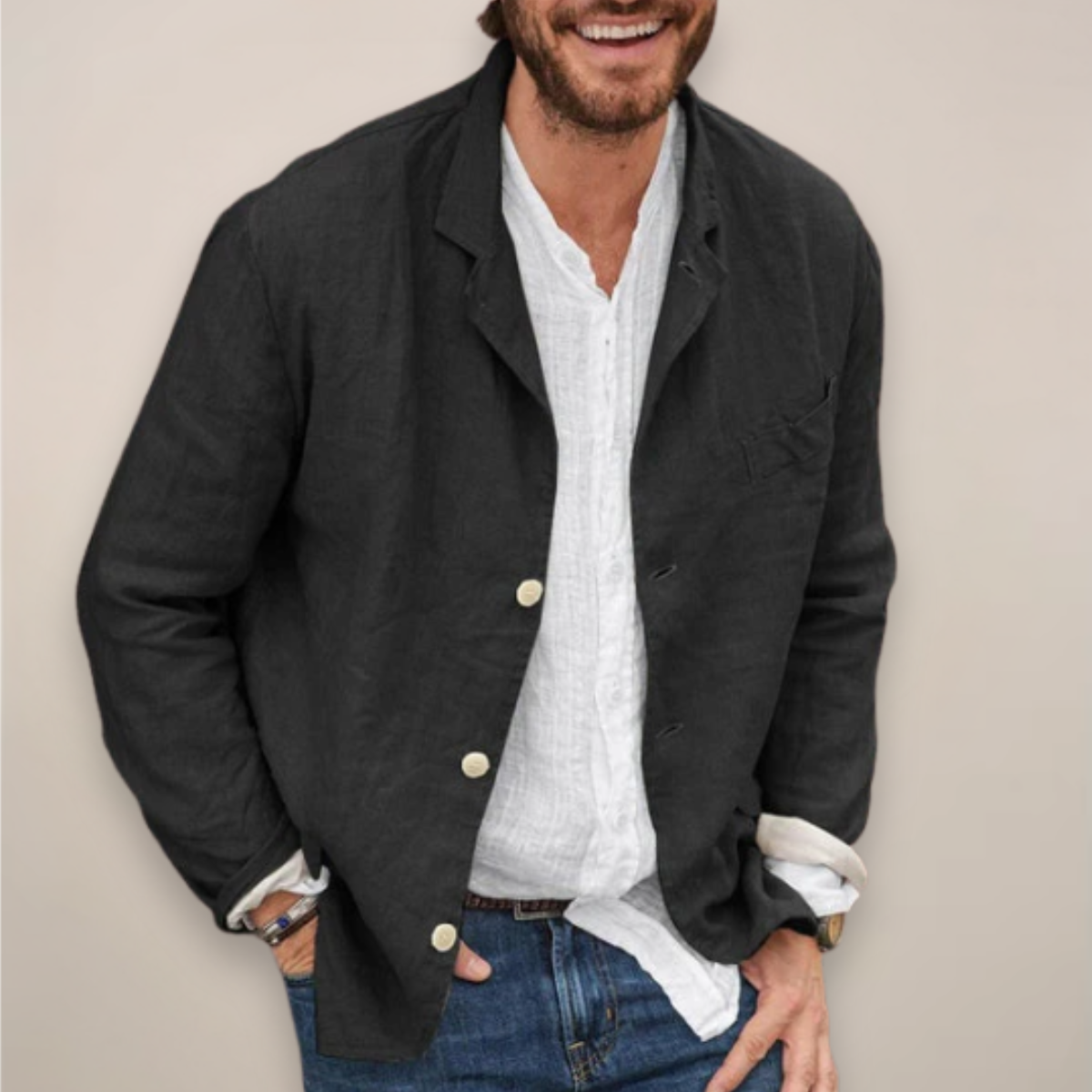 Jude | Men's Relaxed Fit Blazer for Summer