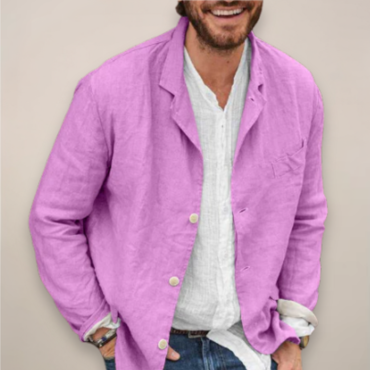 Jude | Men's Relaxed Fit Blazer for Summer