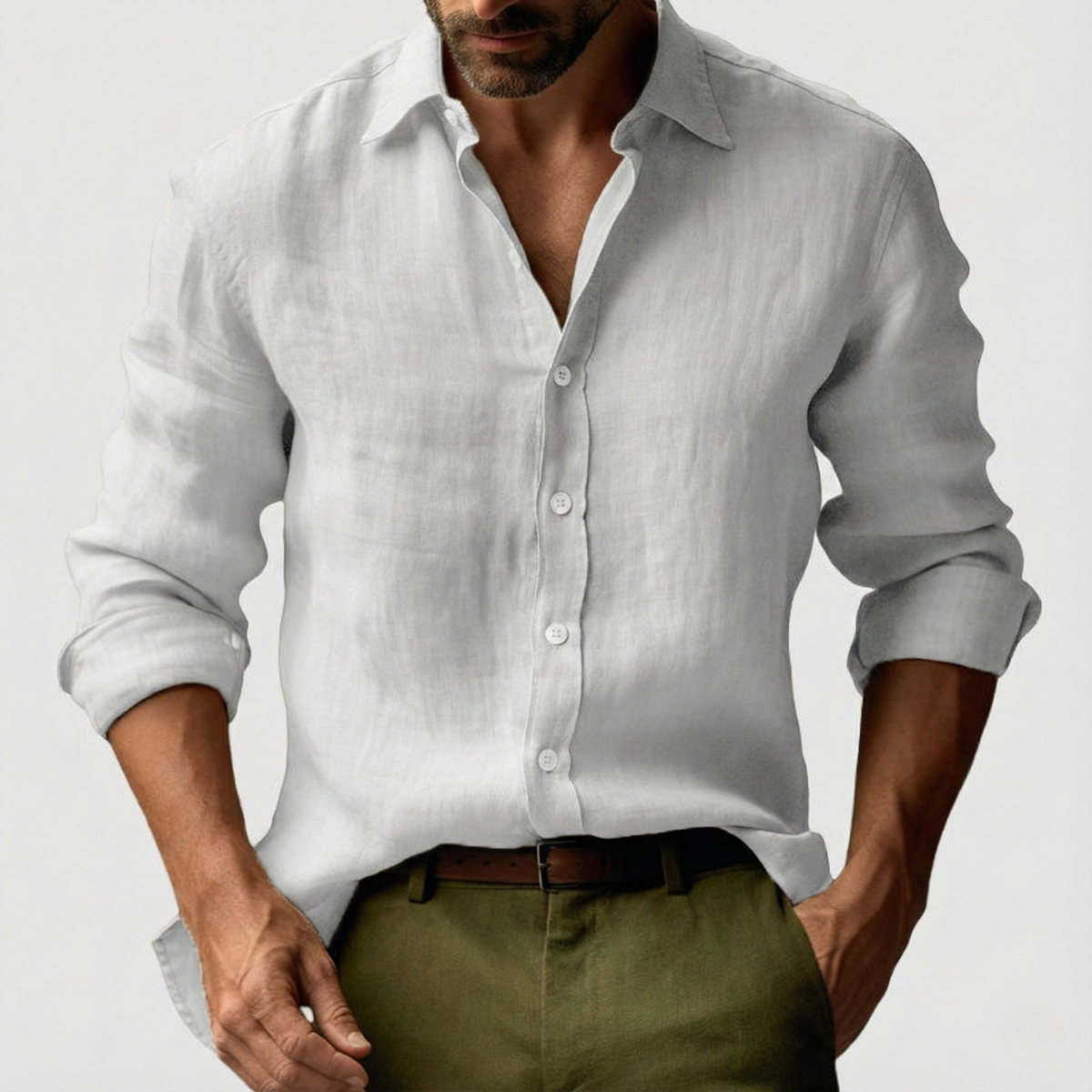 Josh | Men's Vintage Button-Up Shirt