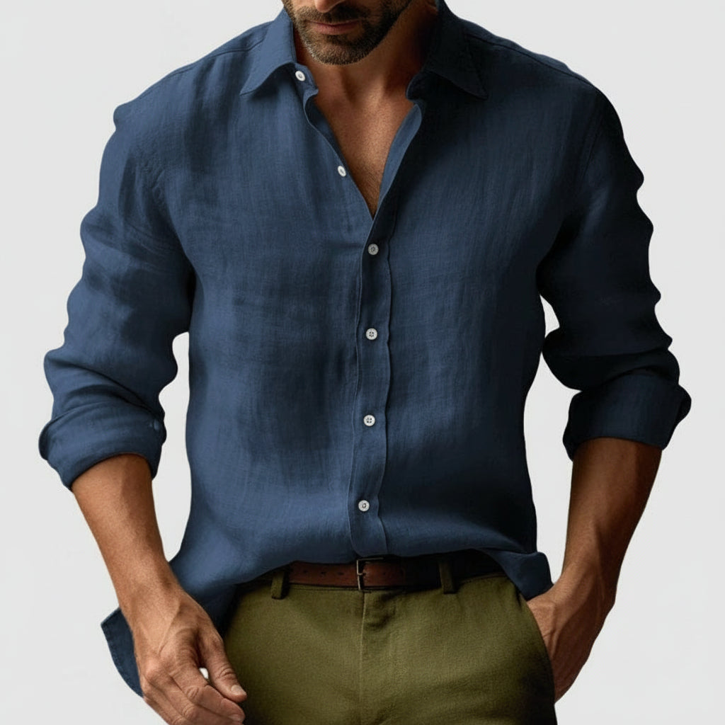Josh | Men's Vintage Button-Up Shirt