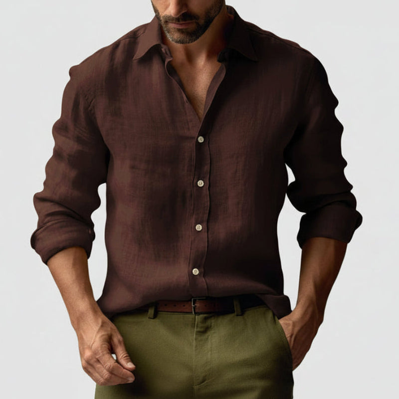 Josh | Men's Vintage Button-Up Shirt
