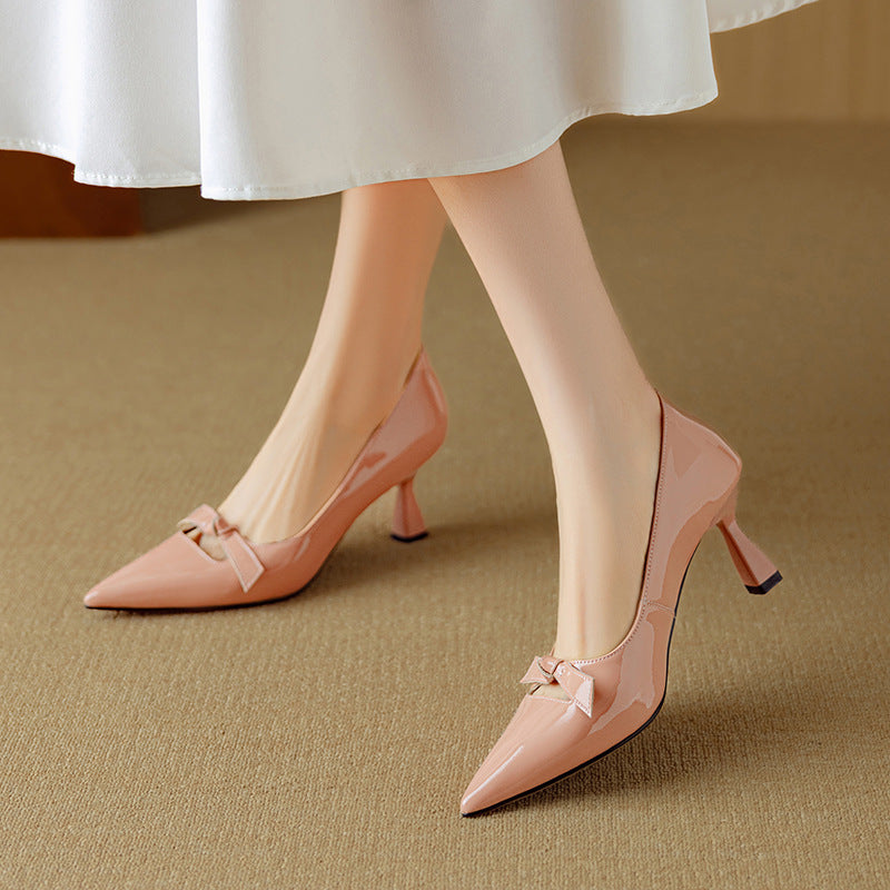 Rosalind Elegant Heels with Bow Detail