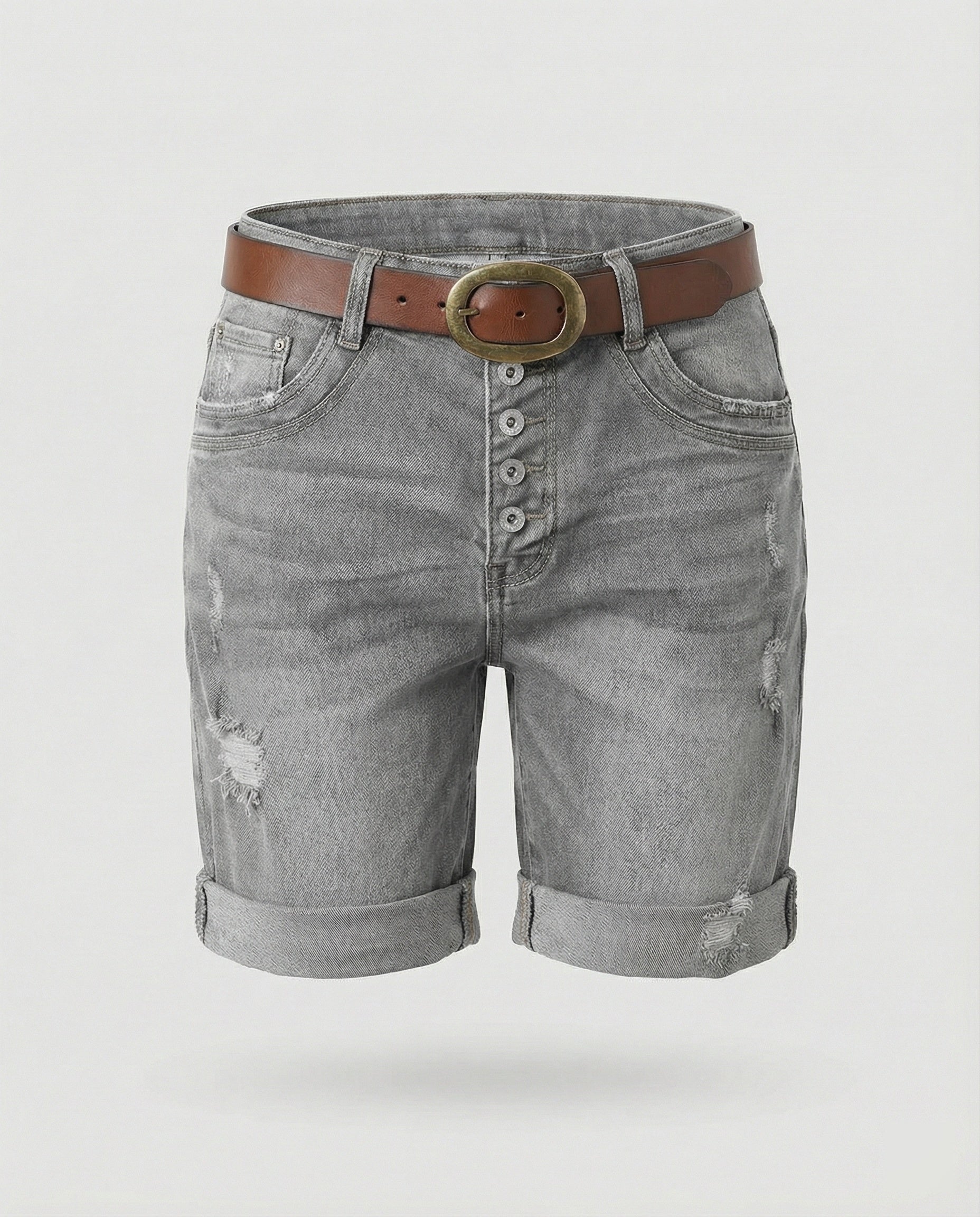 Marlies | Women’s Distressed Denim Shorts