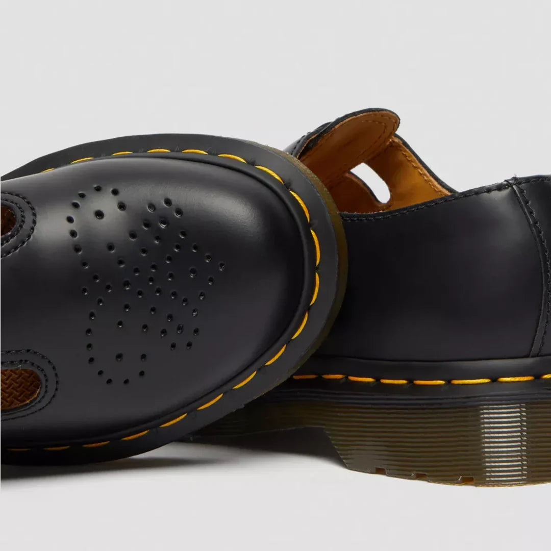Mary Jane Flats for Women featuring a stylish double buckle design and a comfortable chunky sole, perfect for everyday wear. 4