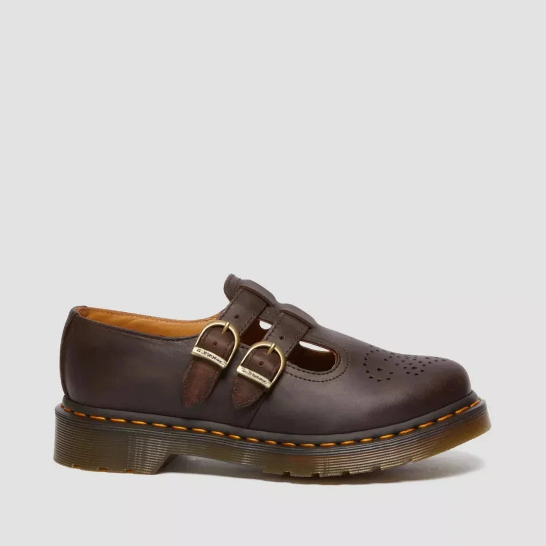Mary Jane Flats for Women featuring a stylish double buckle design and a comfortable chunky sole, perfect for everyday wear. 6