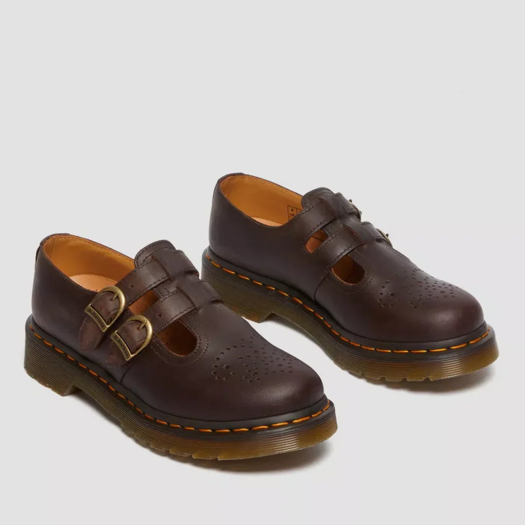 Mary Jane Flats for Women featuring a stylish double buckle design and a comfortable chunky sole, perfect for everyday wear. 8