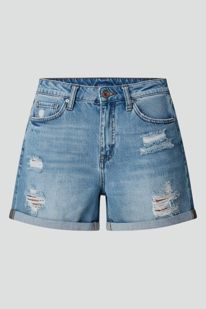 Maud | Women’s Denim Shorts with Pockets