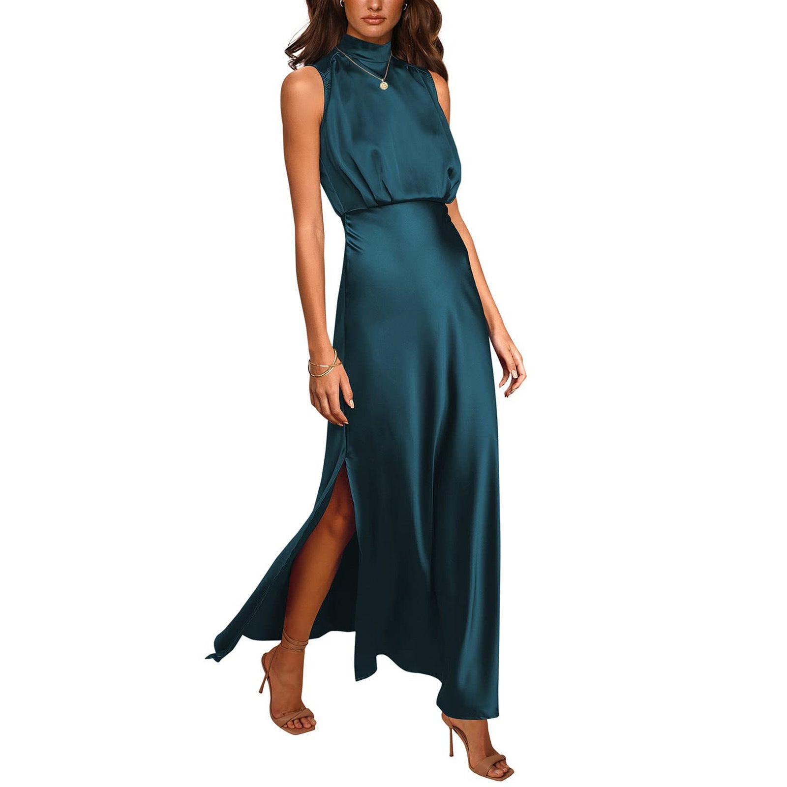 Judith Women’s Maxi Dress – High Slit