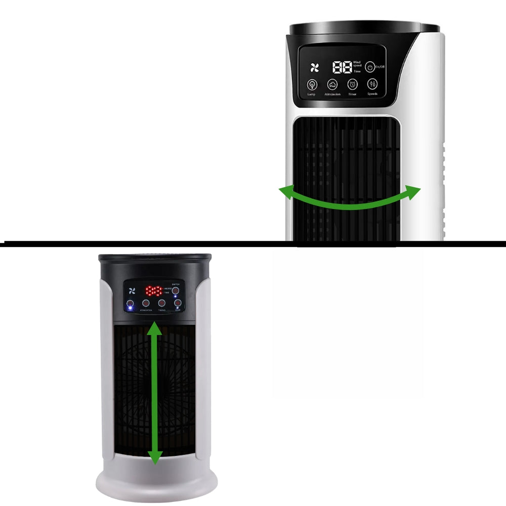 Portable Windowless Air Conditioner – 5-in-1 Cooling & Humidifying System