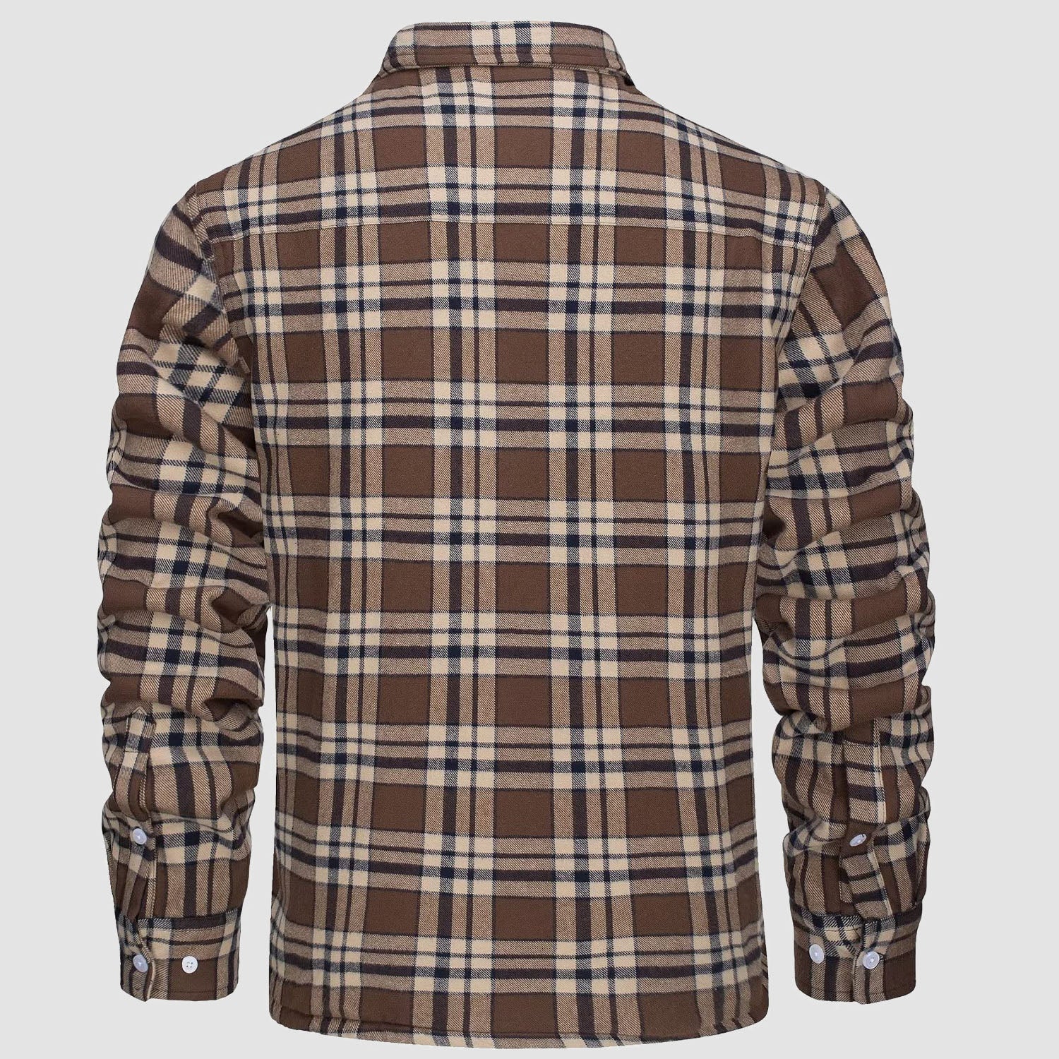 Arvid™ | Lined Checked Shirt Jacket