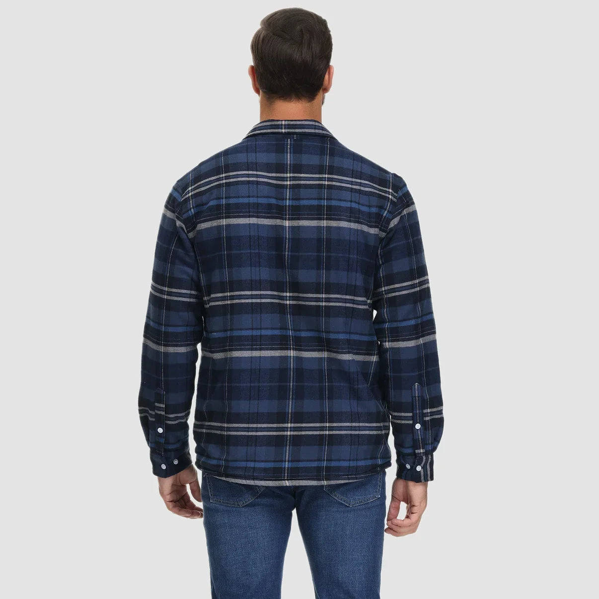 Arvid™ | Lined Checked Shirt Jacket