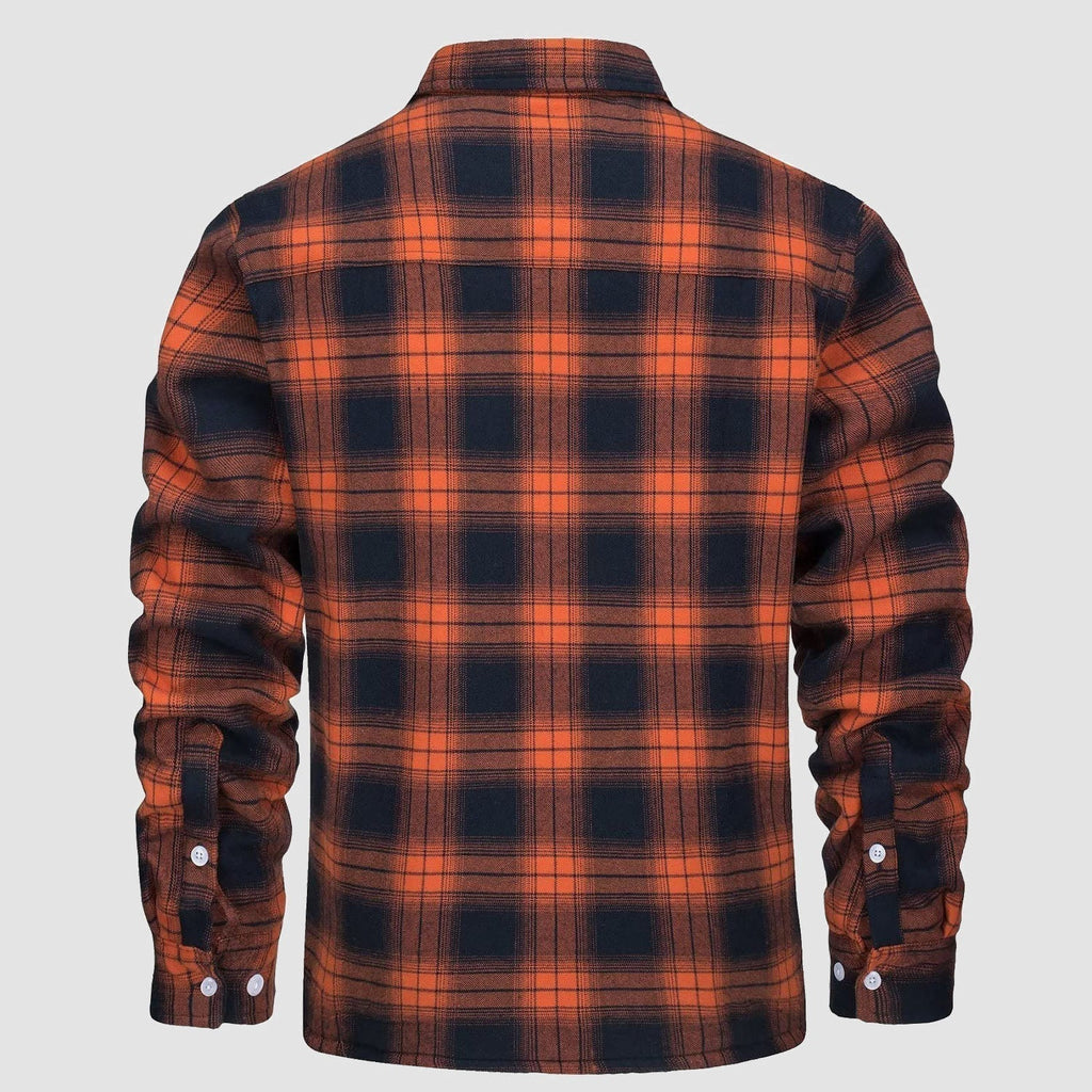 Arvid™ | Lined Checked Shirt Jacket