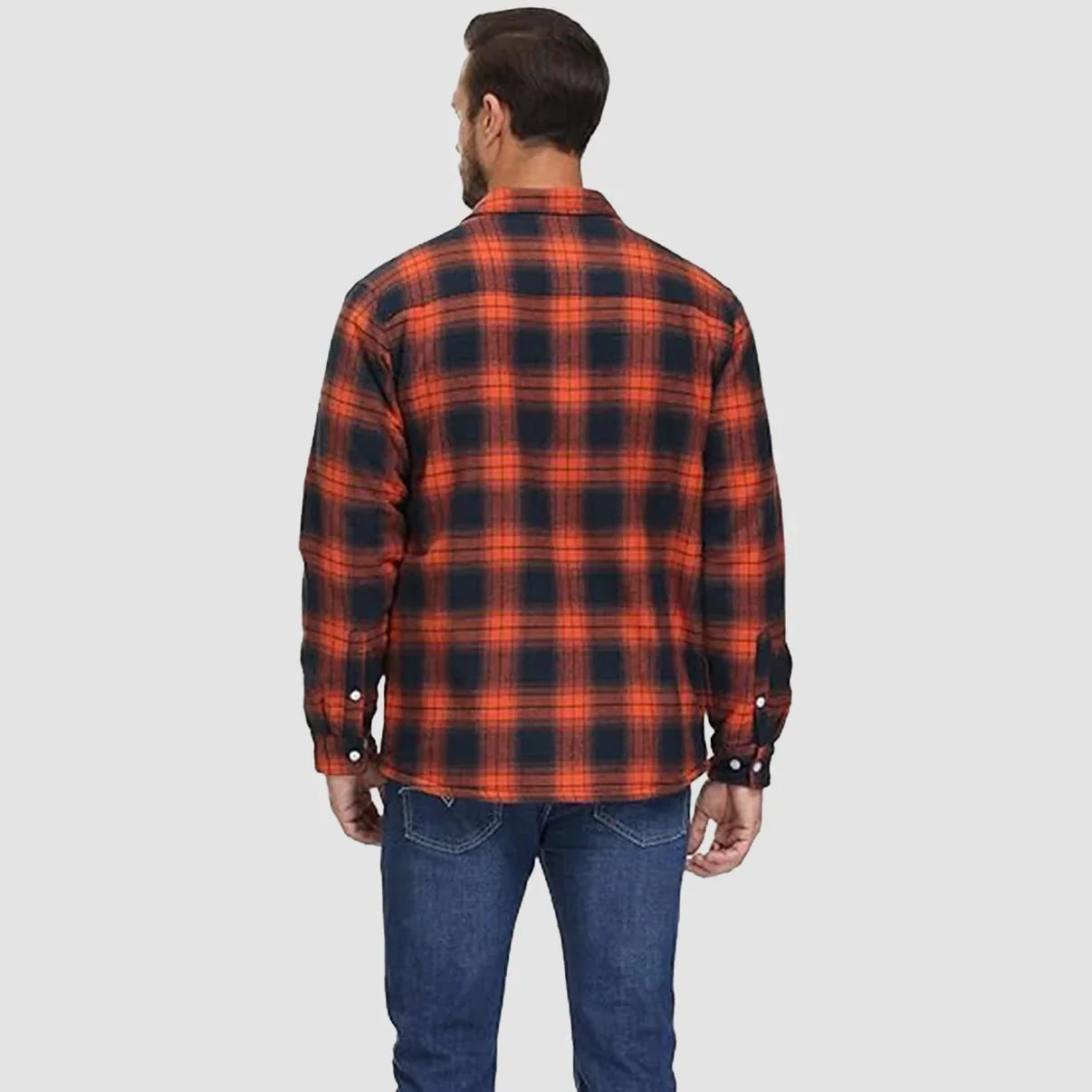 Arvid™ | Lined Checked Shirt Jacket