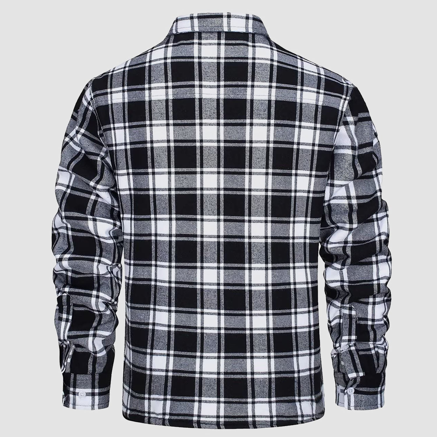 Arvid™ | Lined Checked Shirt Jacket